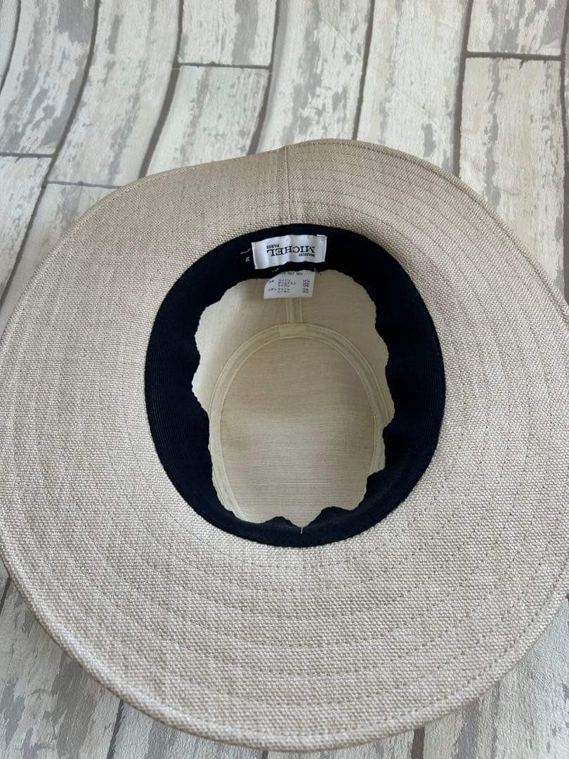 美品　maisonmichel ハット