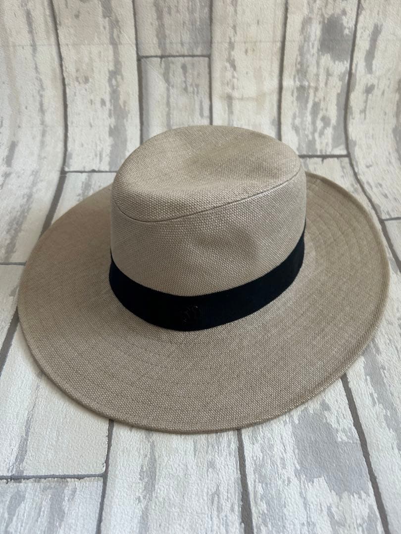 美品　maisonmichel ハット