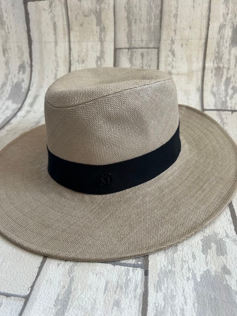 美品　maisonmichel ハット