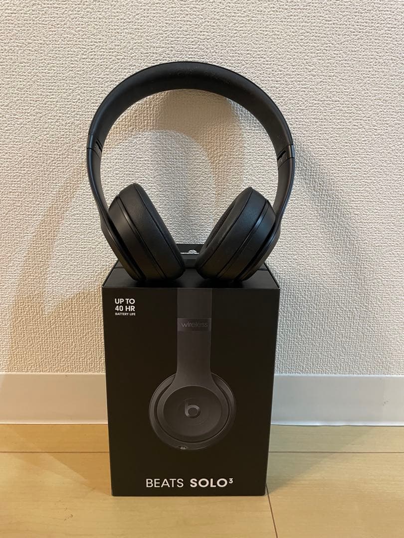 BEATS SOLO 3 ワイヤレスヘッドホン ブラック