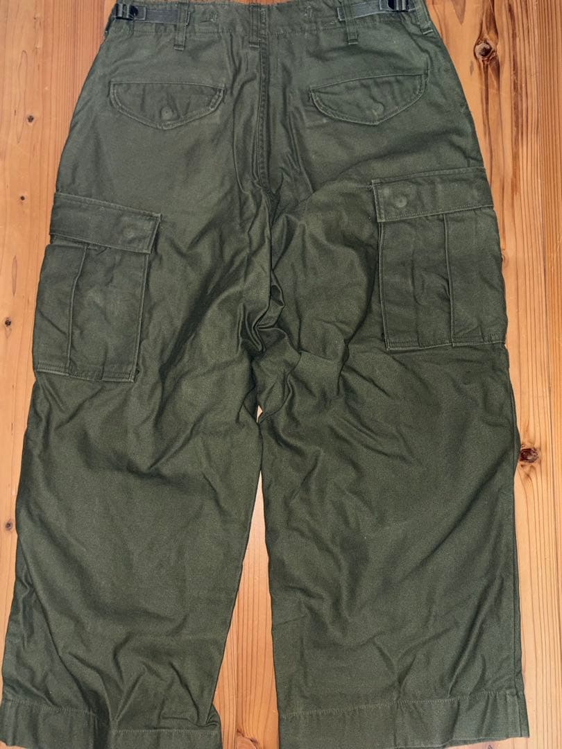 M65ミリタリーカーゴパンツ72年制　70s' 古着　米軍　USA制