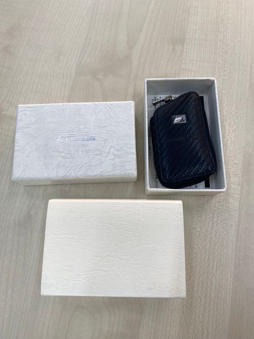 【美品】レクサスF-SPORT純正『キーケース』Lタイプ★LS/LC/ES/UX