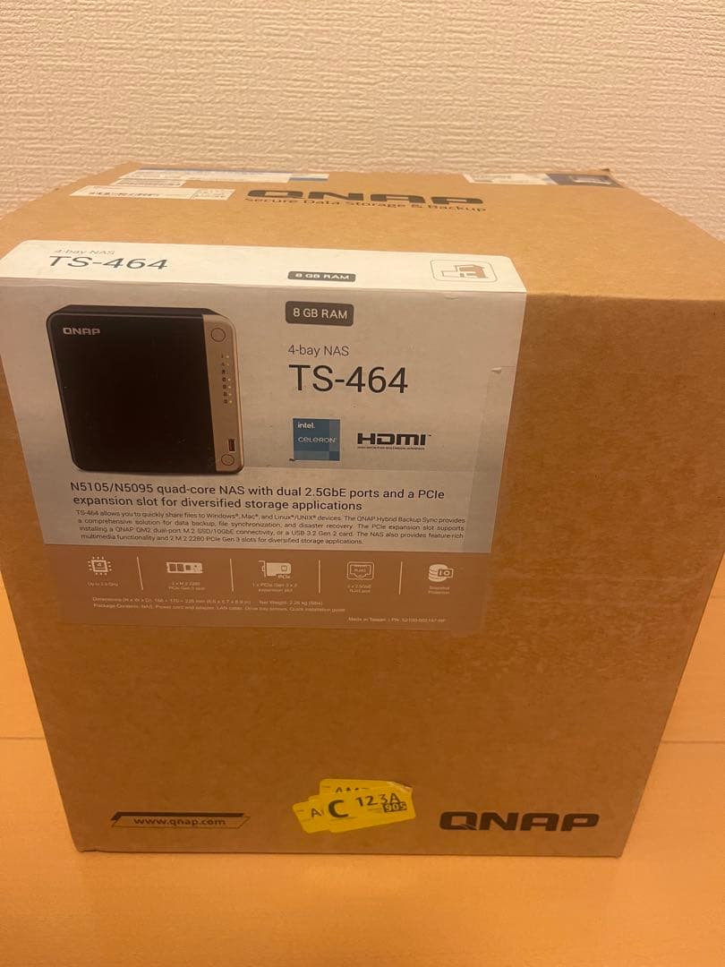 「ZENOVATE SHOP」【新品未使用】QNAP TS-464-8G