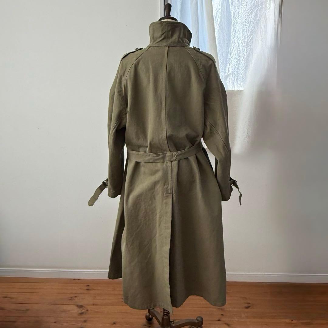 フランス軍 モーターサイクルコート 50s-60s ヴィンテージ カーキ