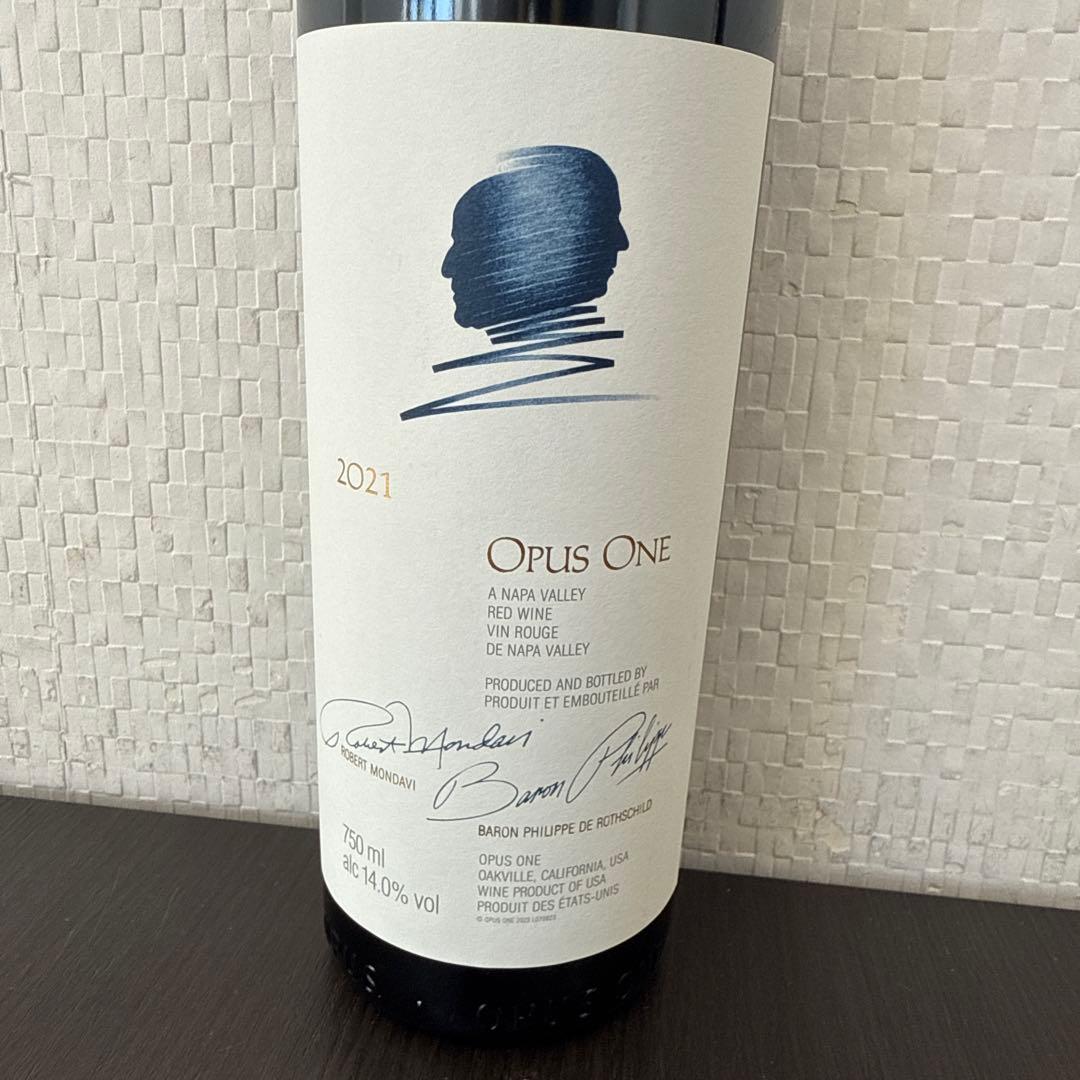 新品未開栓 OPUS ONE オーパスワン 2021 750ml 14％