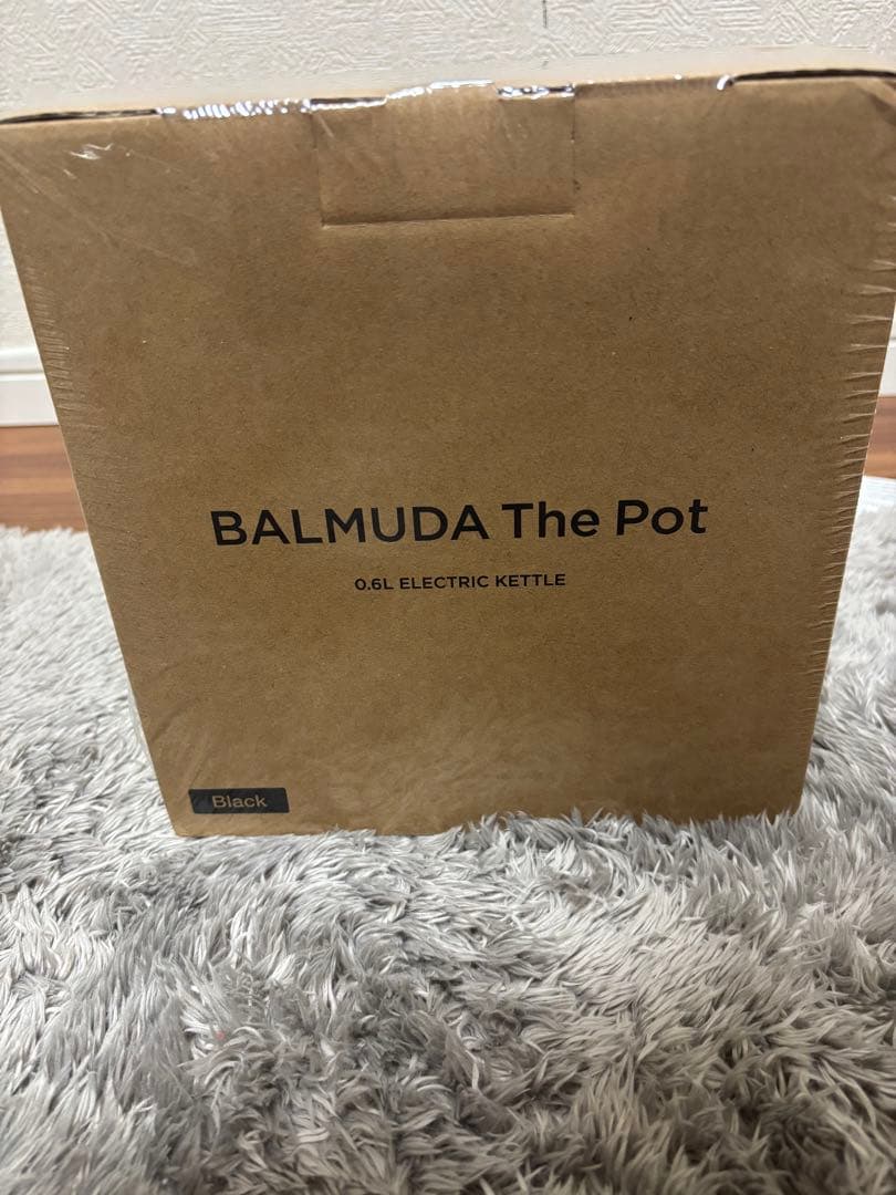 【新品未開封】最大値下げBALMUDA The Pot ブラック 0.6L