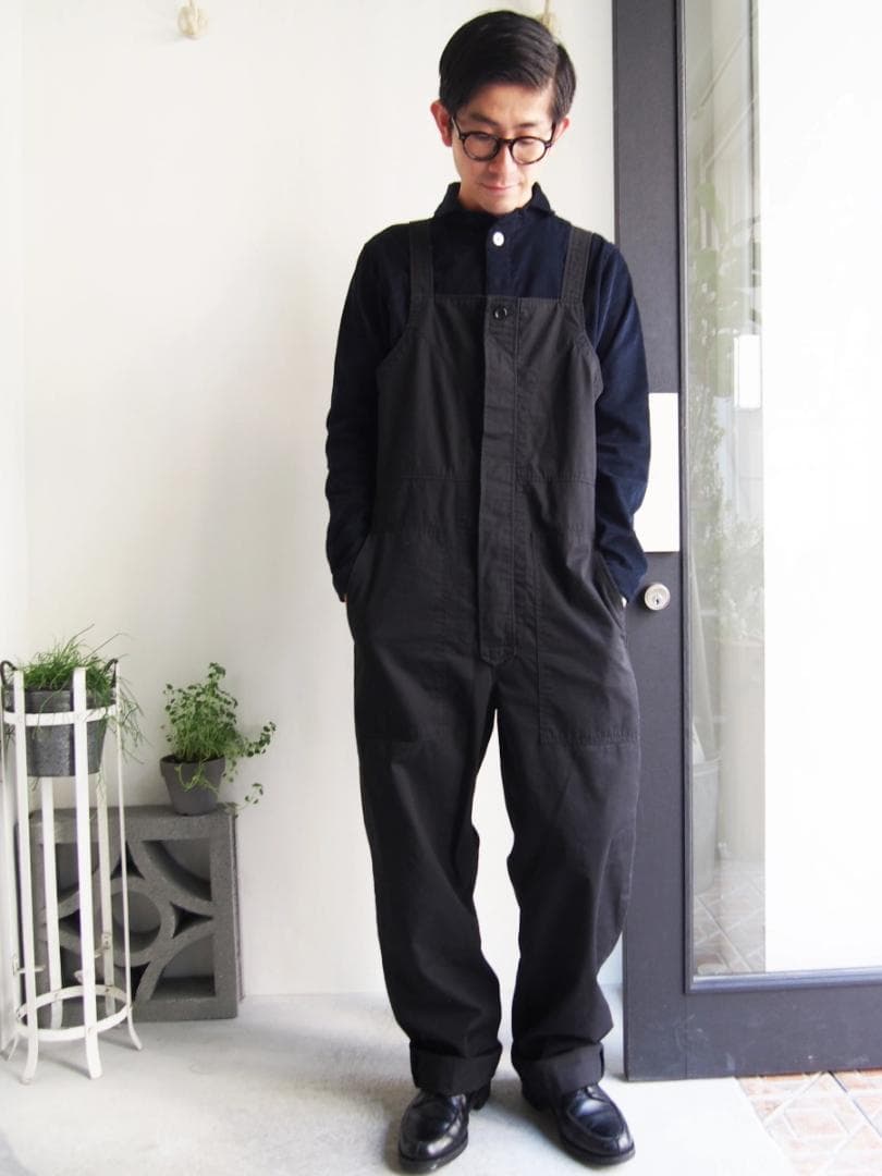 LOLO LIKE R1 別注オーバーオール ブラック S