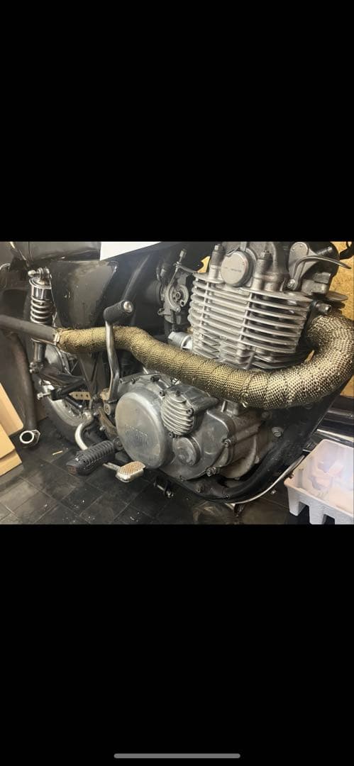 kousei000722 sr400 sr500 アップマフラー　s d