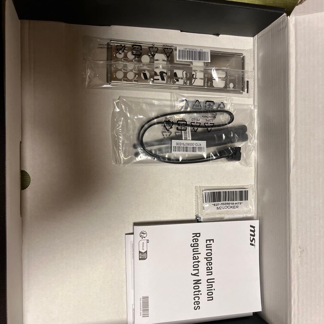 新品 未使用 MSI PRO B650-S WIFI マザーボード