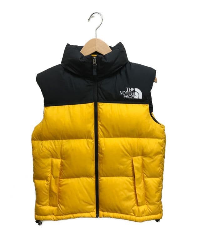 ノースフェイス ヌプシ ダウンベスト　サミットゴールド