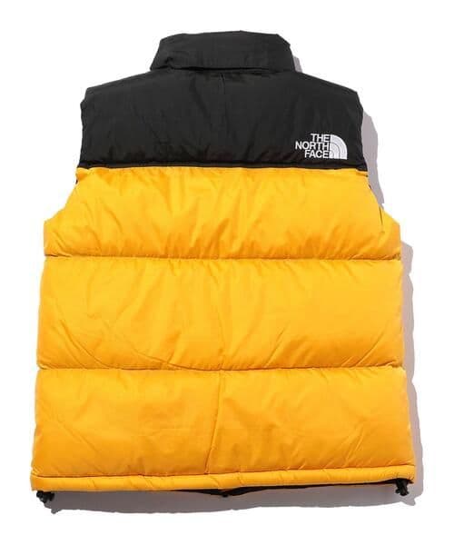 ノースフェイス ヌプシ ダウンベスト　サミットゴールド