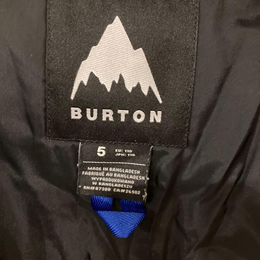 Burton メイヴン ビブパンツ 110cm キッズ 5T