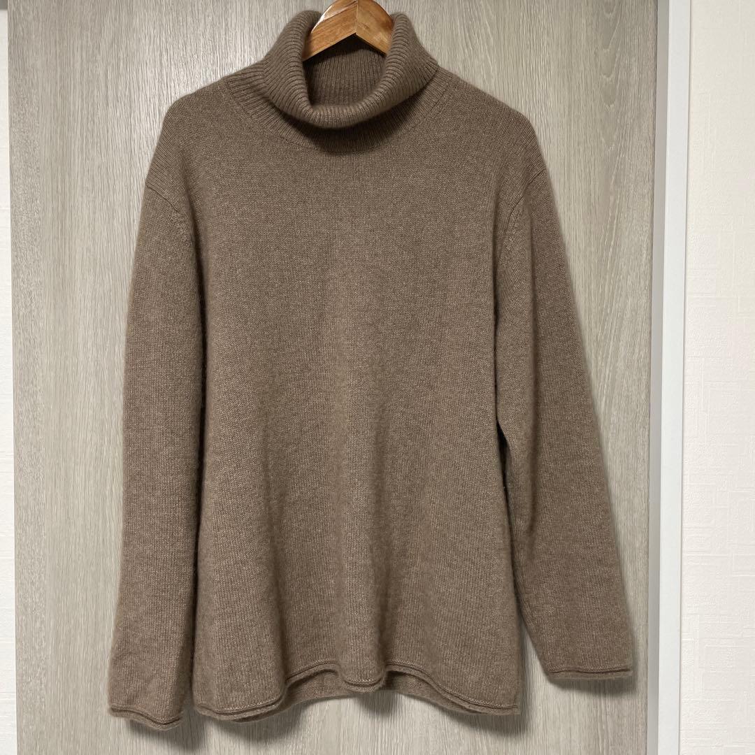 最終値下げ MUJI LABO カシミアタートルネックセーター