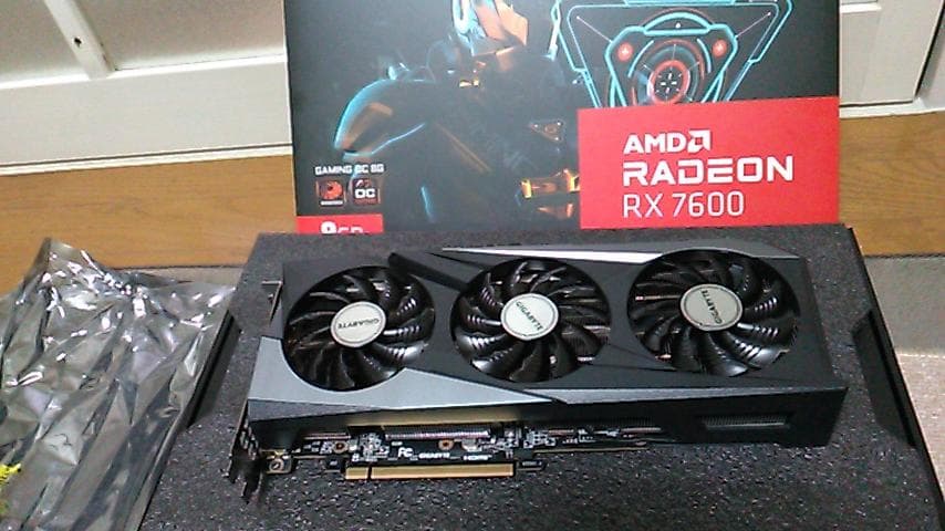 グラフィックボード・グラボ・ビデオカード GIGABYTE Radeon RX7600