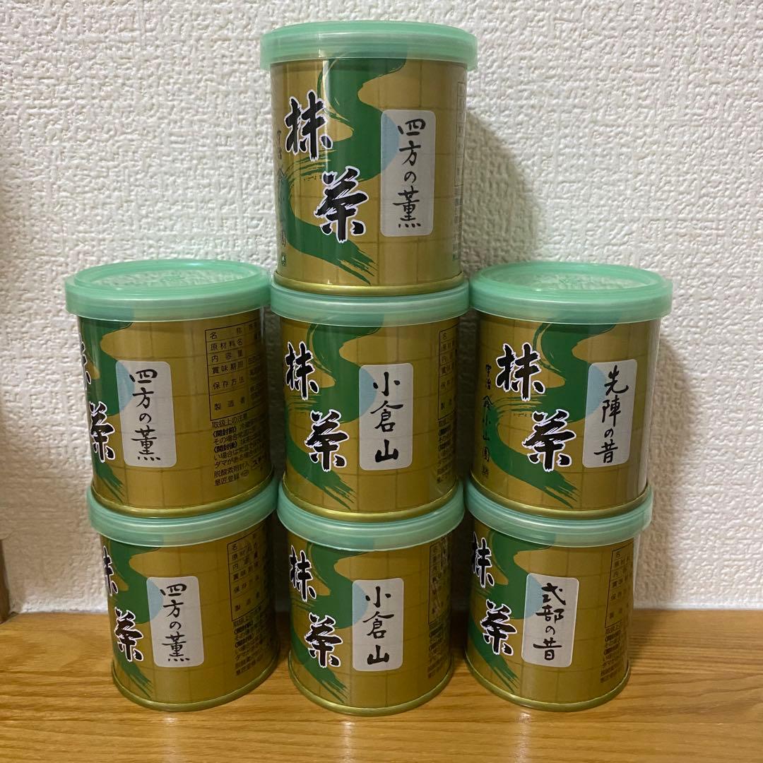 京都　宇治抹茶 30gx7缶セット