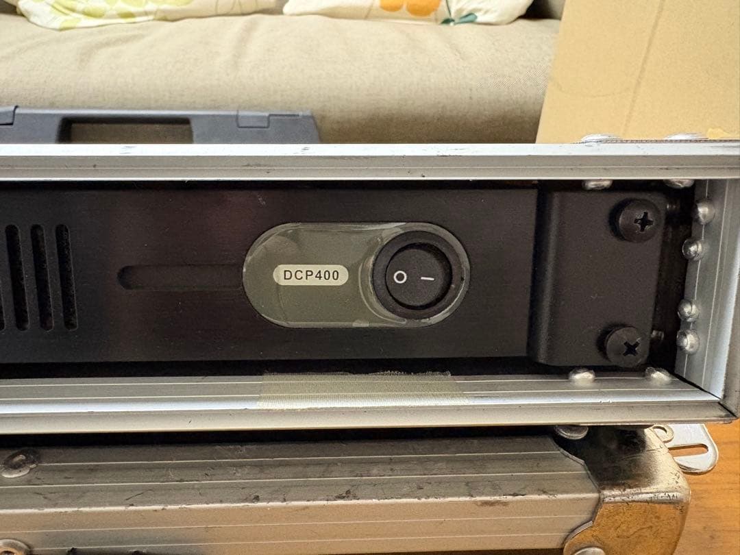 DCP400 パワーアンプ 2チャンネル ハードケース付