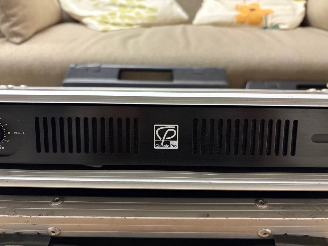 DCP400 パワーアンプ 2チャンネル ハードケース付