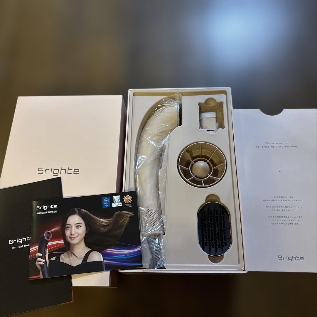 bright シャワードライヤー ピンク　保証書あり