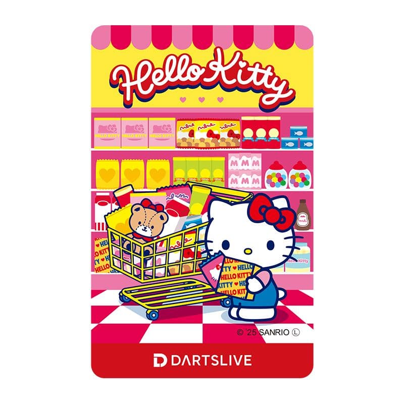 ダーツライブカード　レア　サンリオ　ハローキティ　店舗限定　コラボ2025【1】
