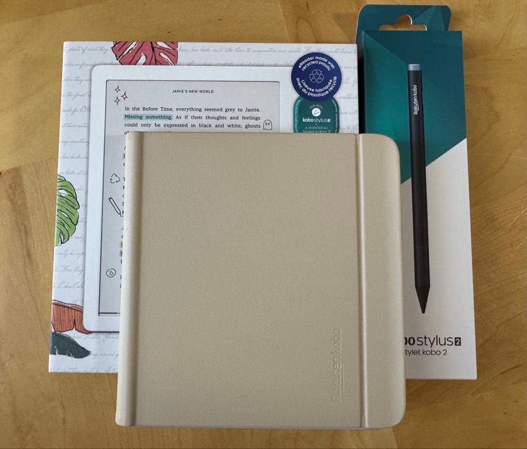 Kobo Libra Colour 電子書籍リーダー　ホワイト