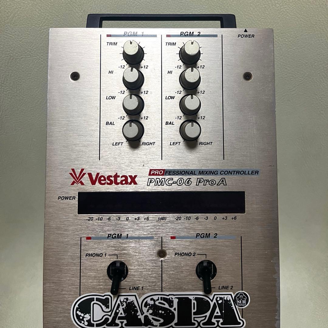 Vestax PMC-06 ProA Vestax DJ mixerミキサー