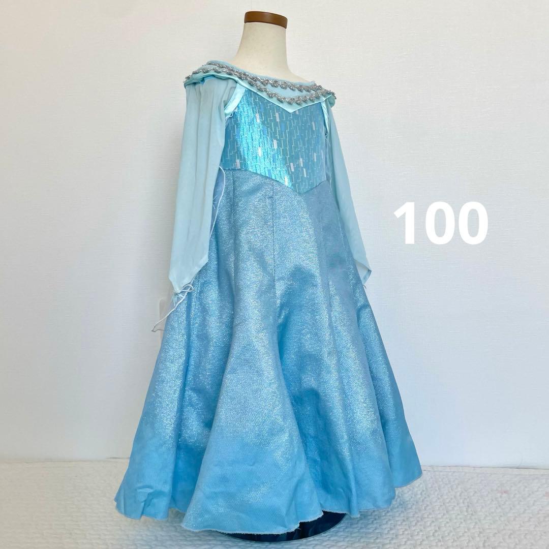 100cm ビビディバビディブティック　エルサドレス　雪山　アナと雪の女王