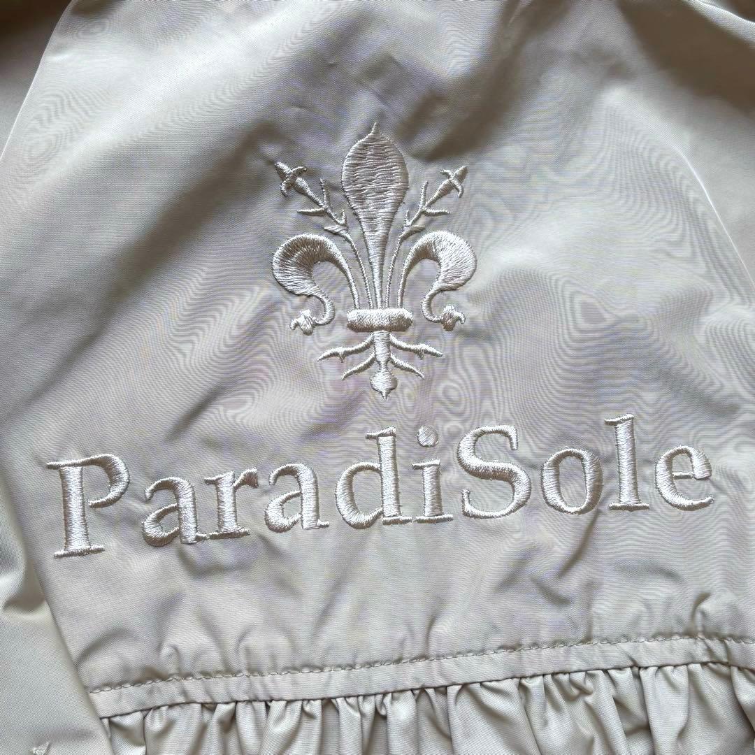 美品 Paradisole レインコート トレンチコート クリームベージュ