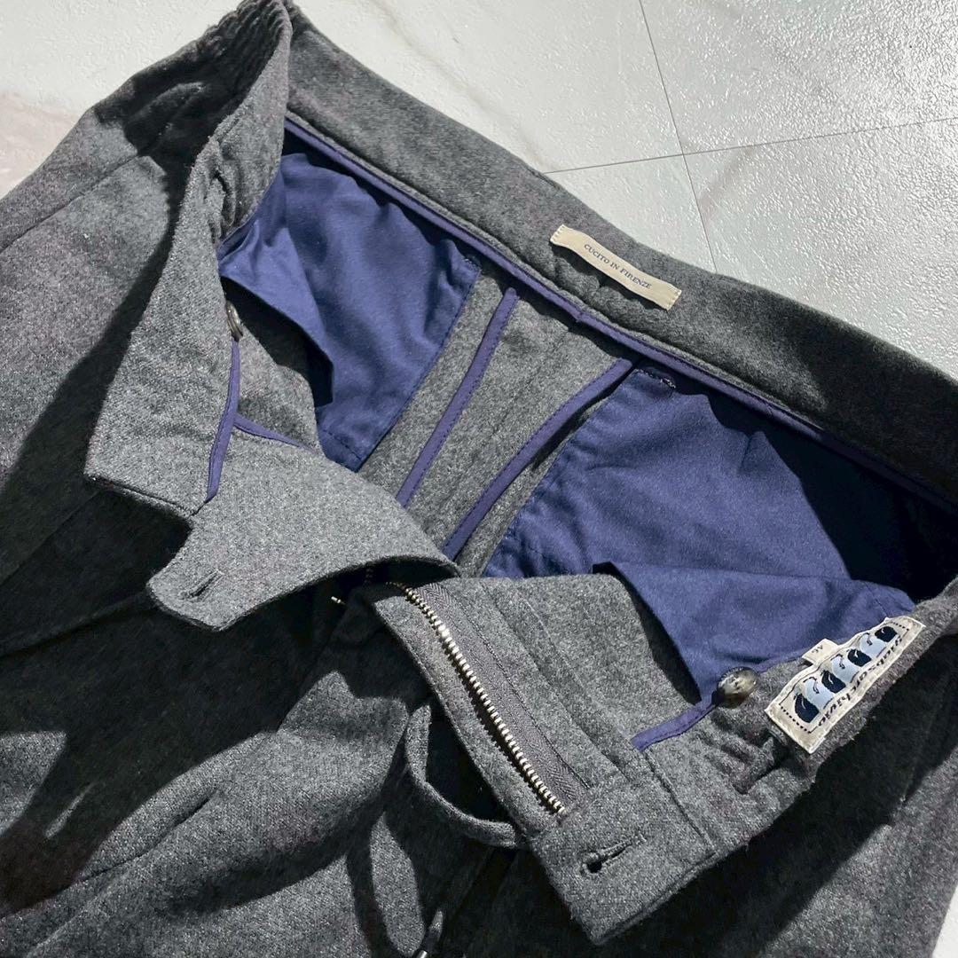 【美品】ジャブスアルキヴィオ マサッチョ フランネル 永久クリース ストレッチ