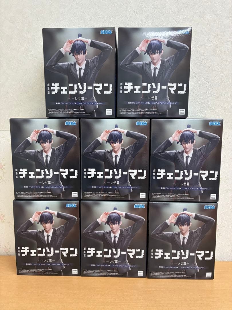チェンソーマン　レゼ篇　ハイプレミアムフィギュア　早川アキ　8個セット