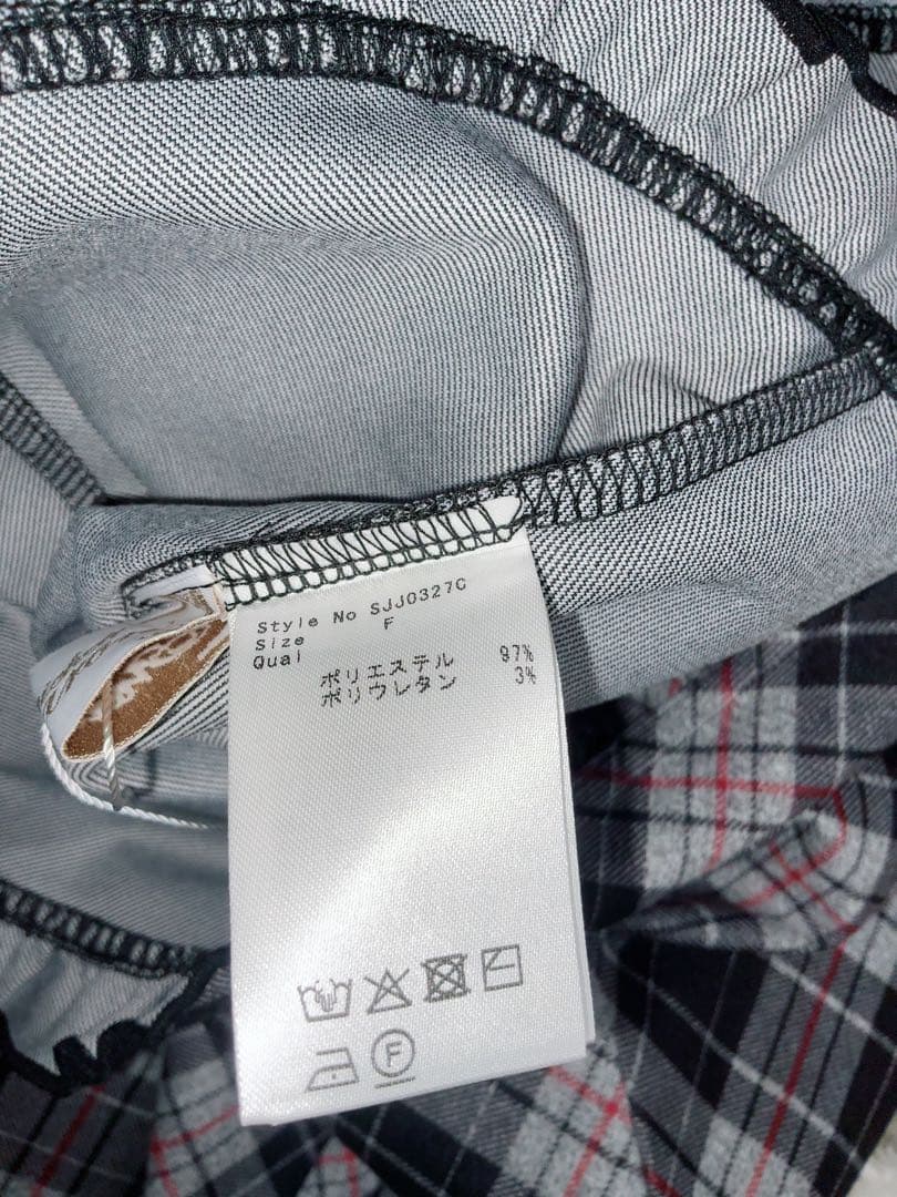 ミシェルマカロン ♡シャギーボレロsetチェックワンピ♡