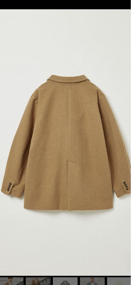 【値下げ】CLASSIC WOOL WAVE JACKET ライトブラウン