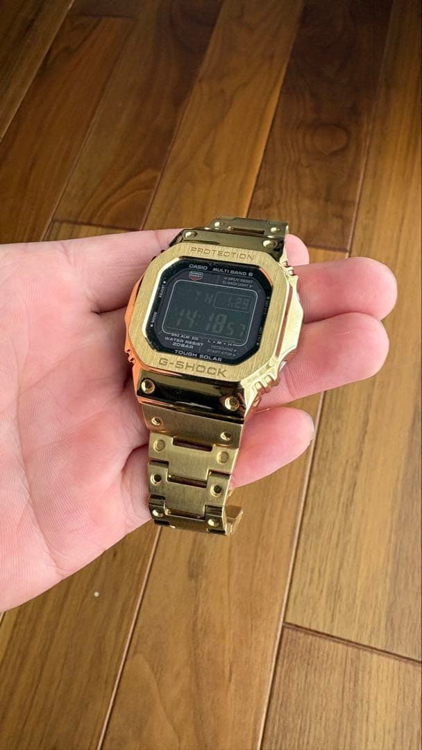 G-SHOCK ゴールドカスタム