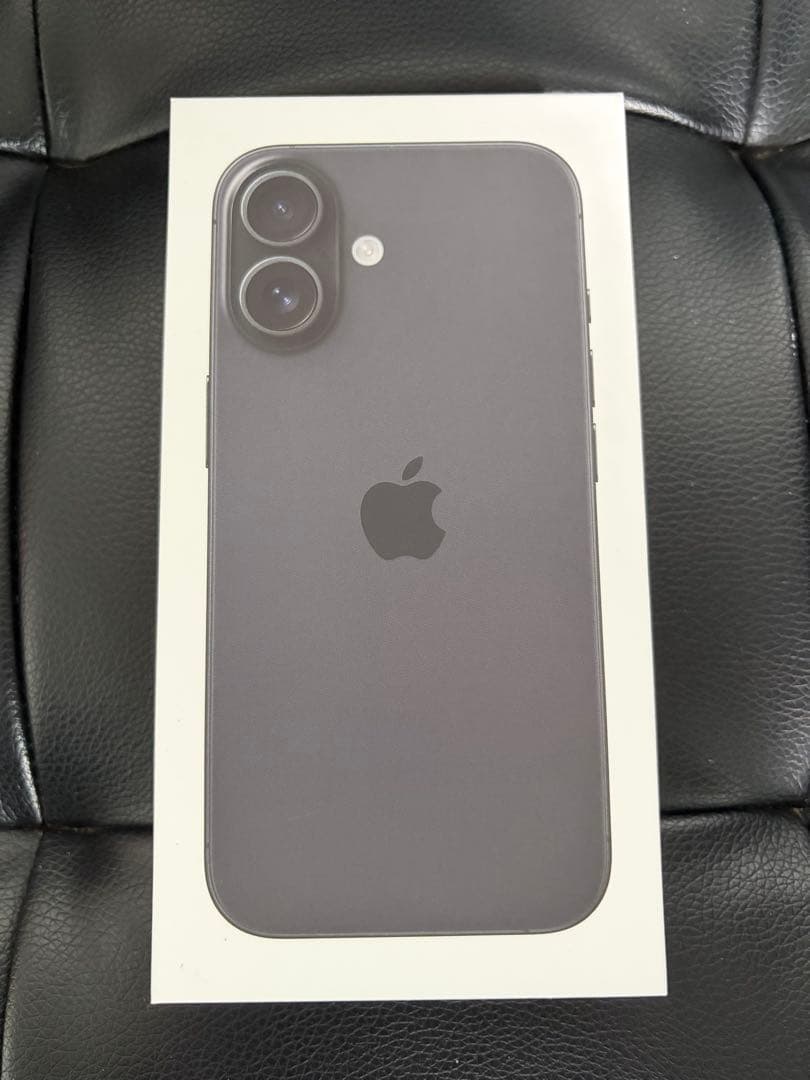 iPhone16 128GB ブラック SIMフリー 【バッテリー91%残】