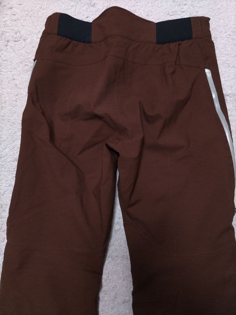 モンベル　ドライテック　インシュレーテッド パンツ　ブラウン