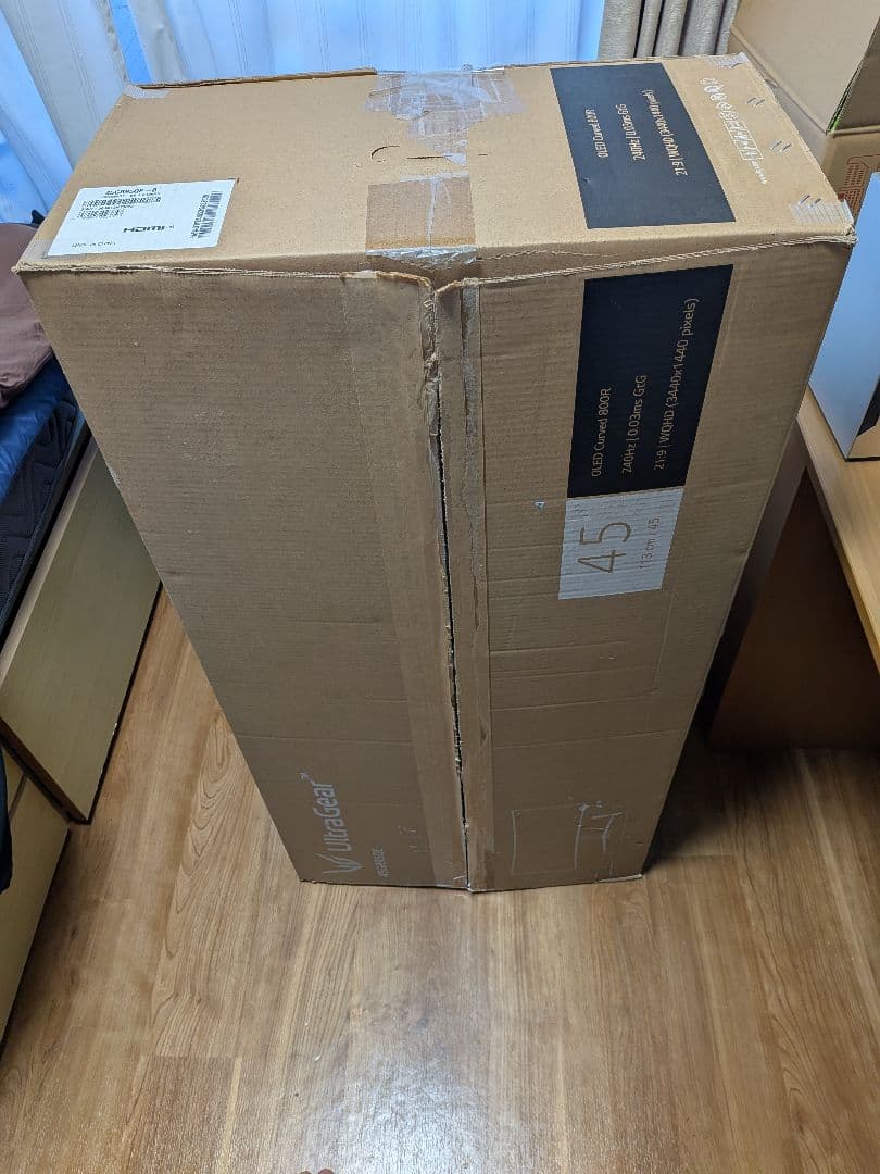 LG ウルトラワイドカーブドモニター