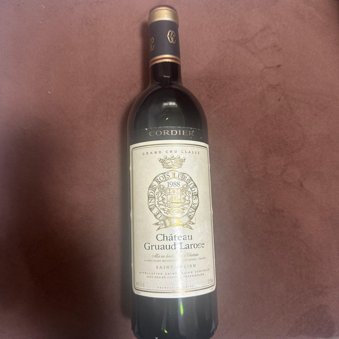 1988年シャトー グリュオ ラローズ 750ml フランス ボルドー 赤ワイン