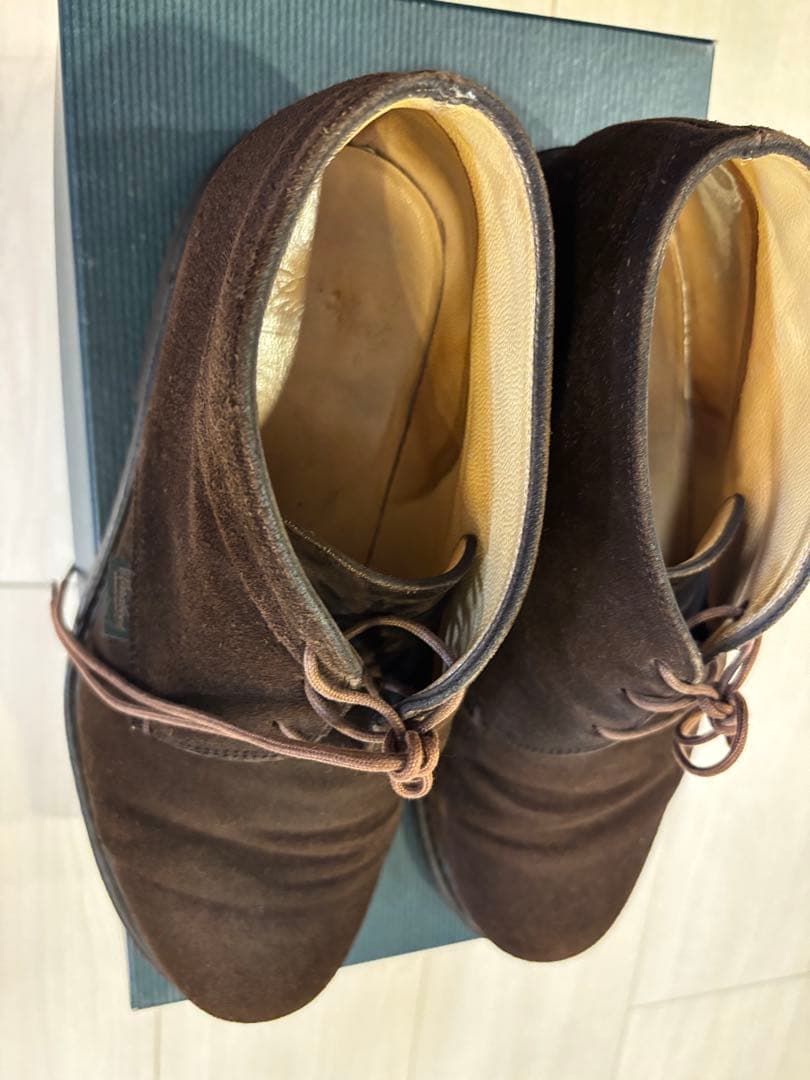 Paraboot GUERNY Chocolate Suede 6ハーフ