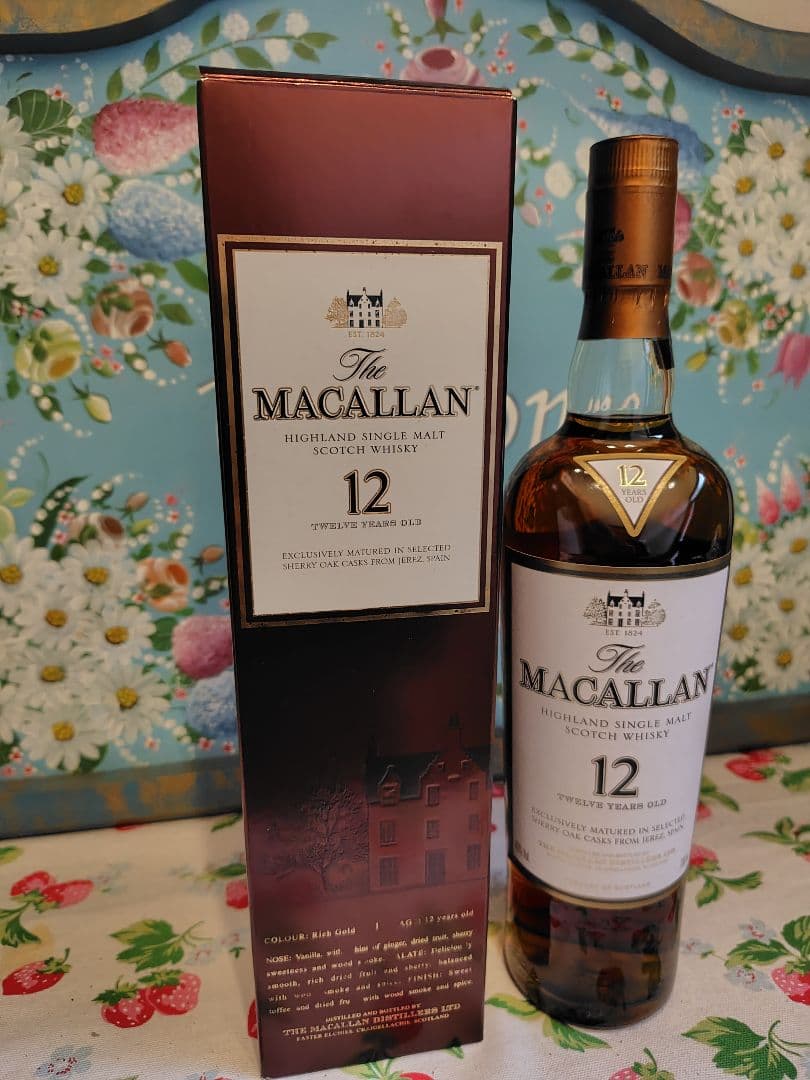 マッカラン 12年 700ml 旧ボトル　 シェリーオーク　箱付き