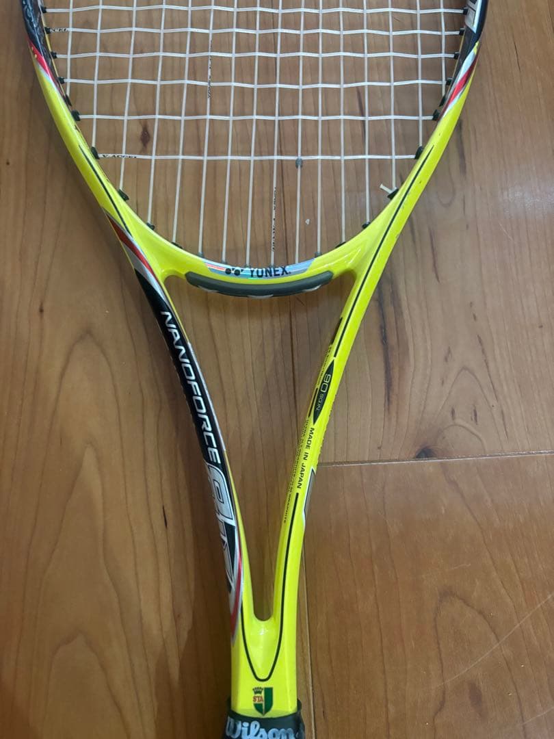 NANOFORCE 8vレブ【軟式】テニスラケット限定色イエロー