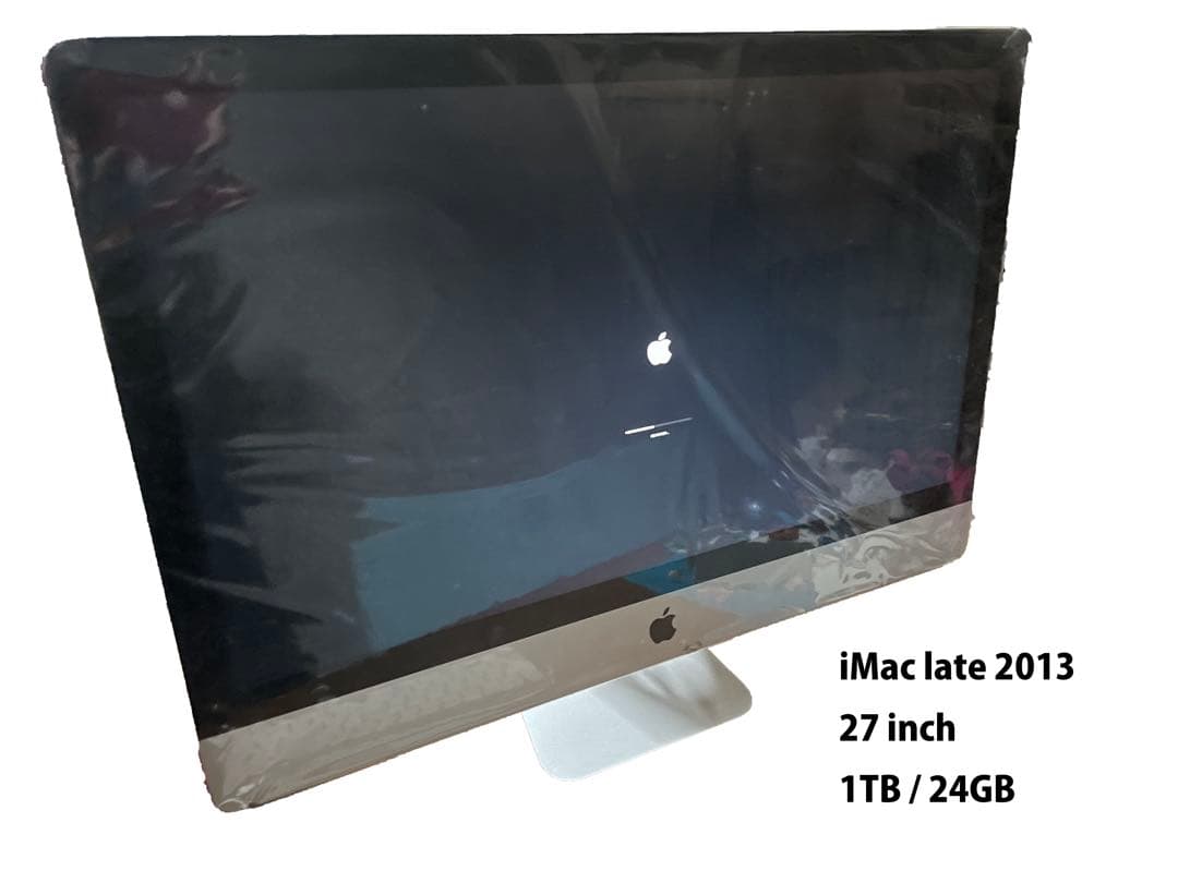【動作確認済】iMac Late 2013 27インチ 1TB/24GB