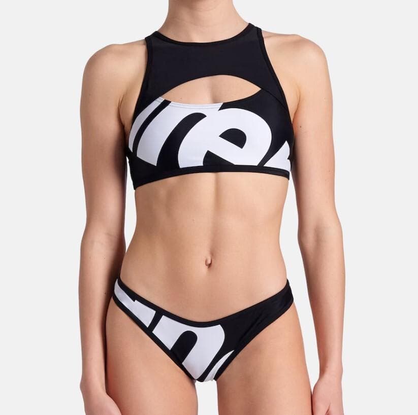 Arena 女性用 ビーチバレー ツーピースビキニ ブルマ Black 海外XS