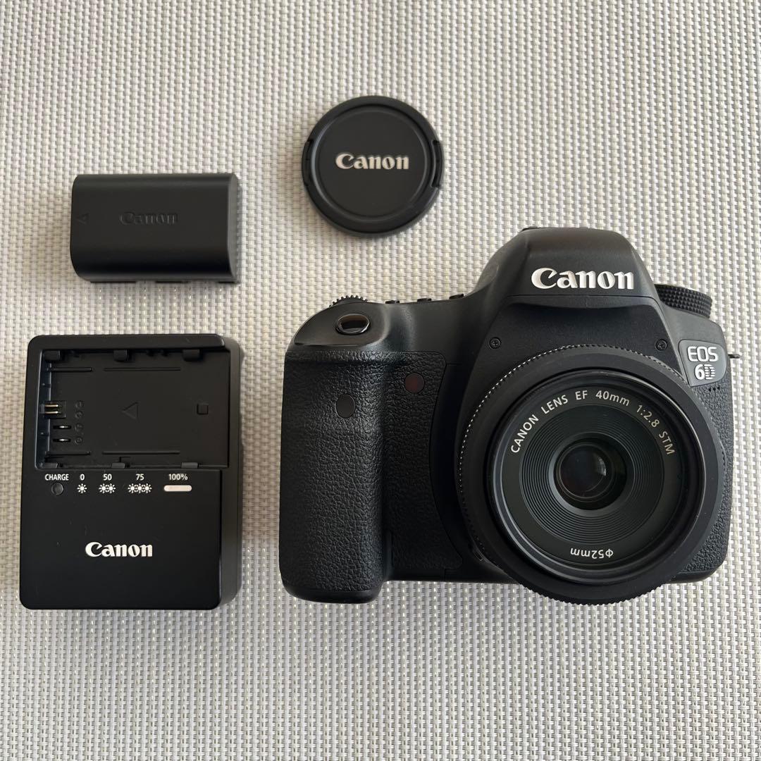 【レンズ・充電器付き】Canon EOS 6D ＋EF40mm F2.8 STM