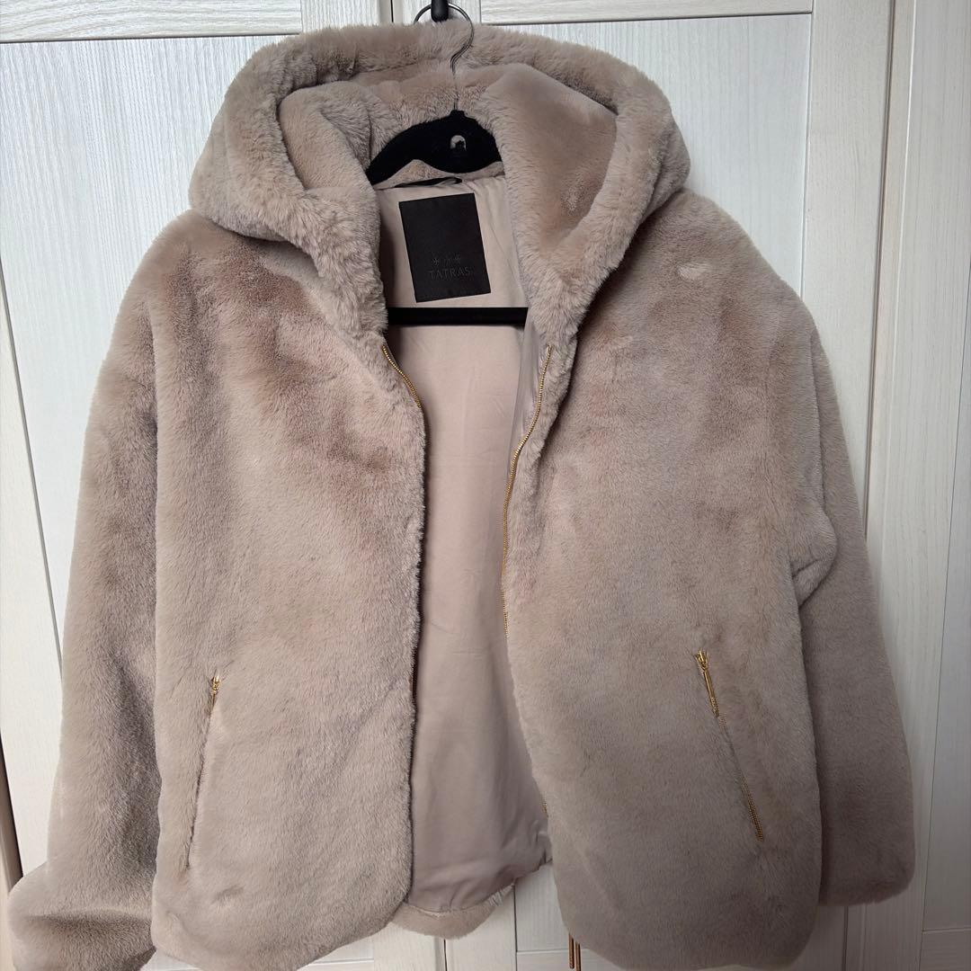 TATRAS ユモラ　ボアブルゾン