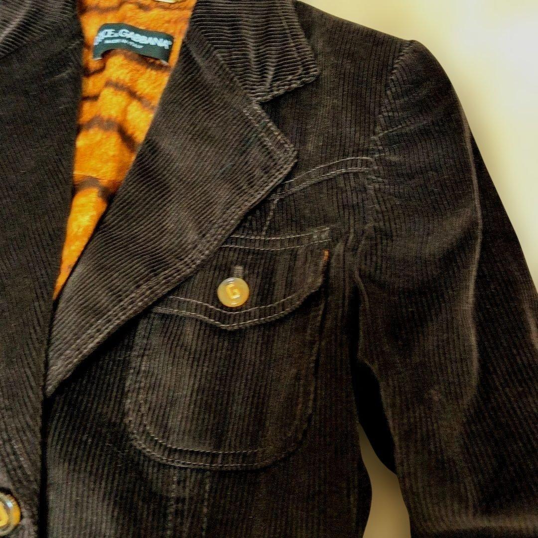 DOLCE&GABBANA レオパード テーラードジャケット イタリア 40