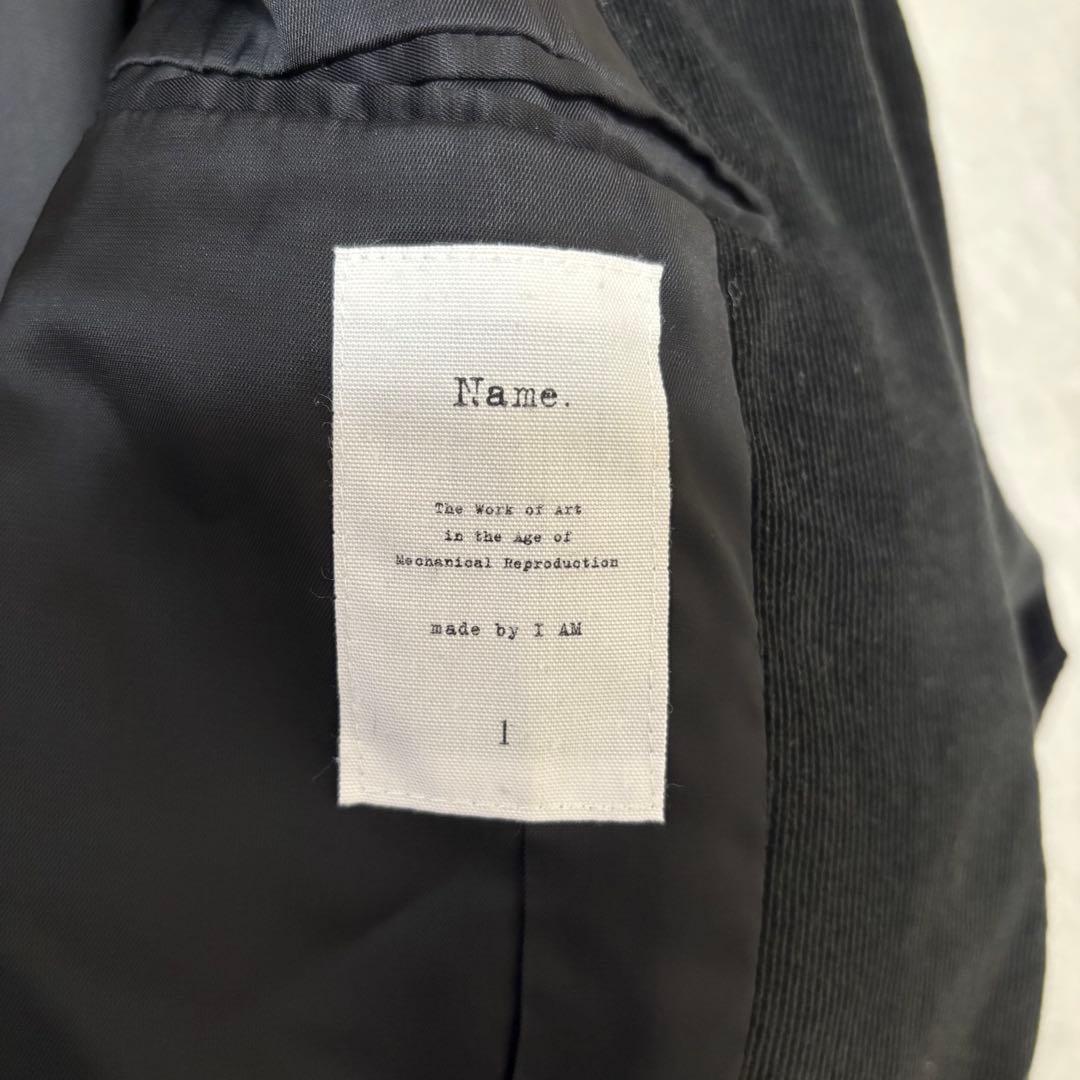 【極美品】 Name. コーデュロイテーラードジャケット 定価74,800円