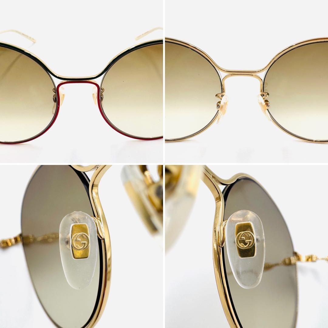 美品✨　グッチ　サングラス　正規品　シェリーライン　アニマリエ　ビー　GP　GG