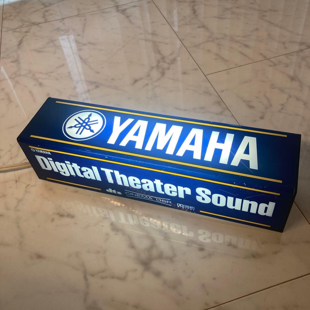 【超希少】YAMAHA 電飾パネル　ディスプレイ　看板　サイン