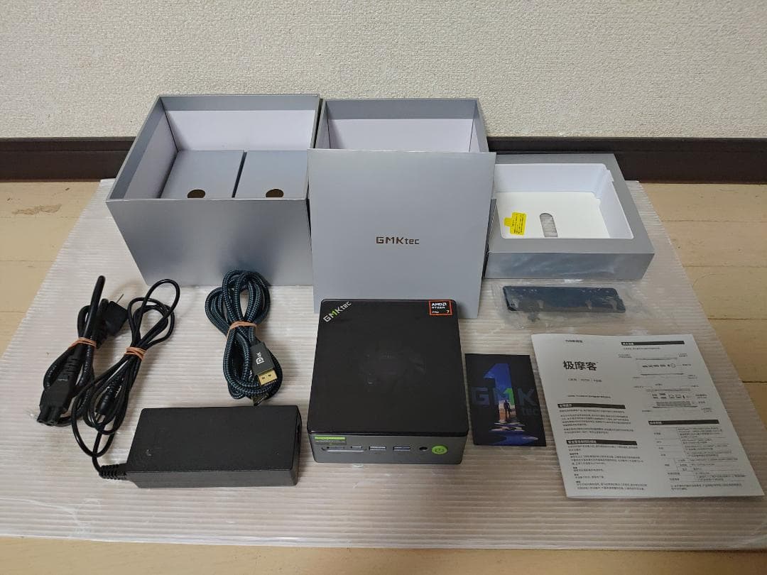 ミニPC GMKtec Nucbox M7 16GB/512GB Windows11Pro