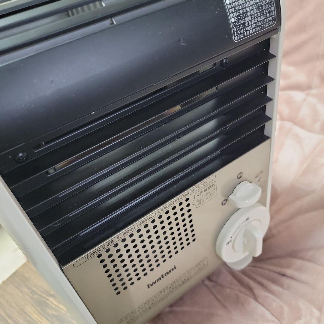 Iwatani 風暖 カセットガスファンヒーター CB-FH-1　中古　送料込