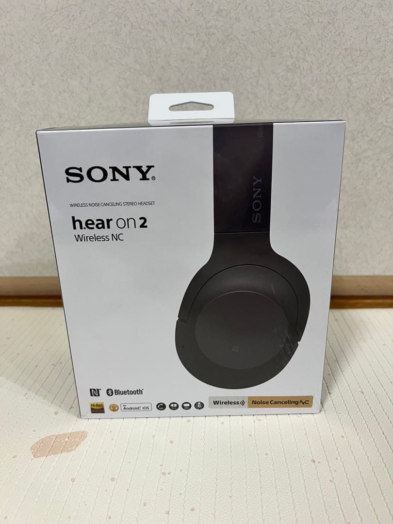 【新品未開封】SONYワイヤレスノイズキャンセリングヘッドホンWH-H900N